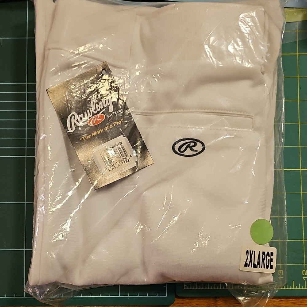 Rawlings White Baseball Pants XXL